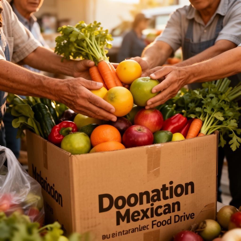 donación de alimentos